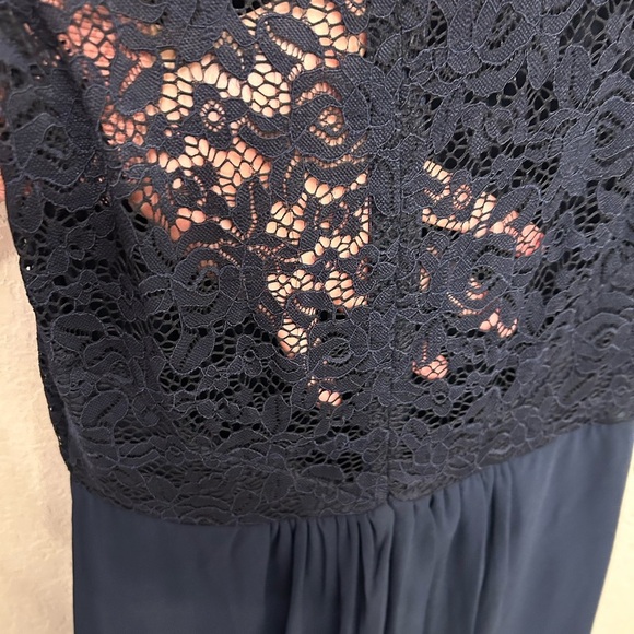 Miusol Blue Sleeveless Scoop Neck A-Line Maxi Dress - Picture 7 of 7